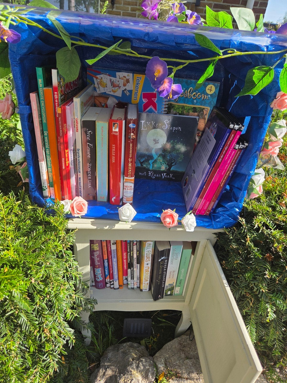 boeken gezocht voor minibieb, Ophalen