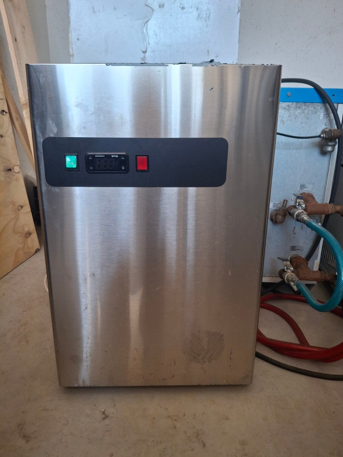 Inbouw koelerunit voor koelcel - geschikt voor 3a4 xub cel, 200 liter of meer, Zonder vriesvak, Gebruikt, 160 cm of meer