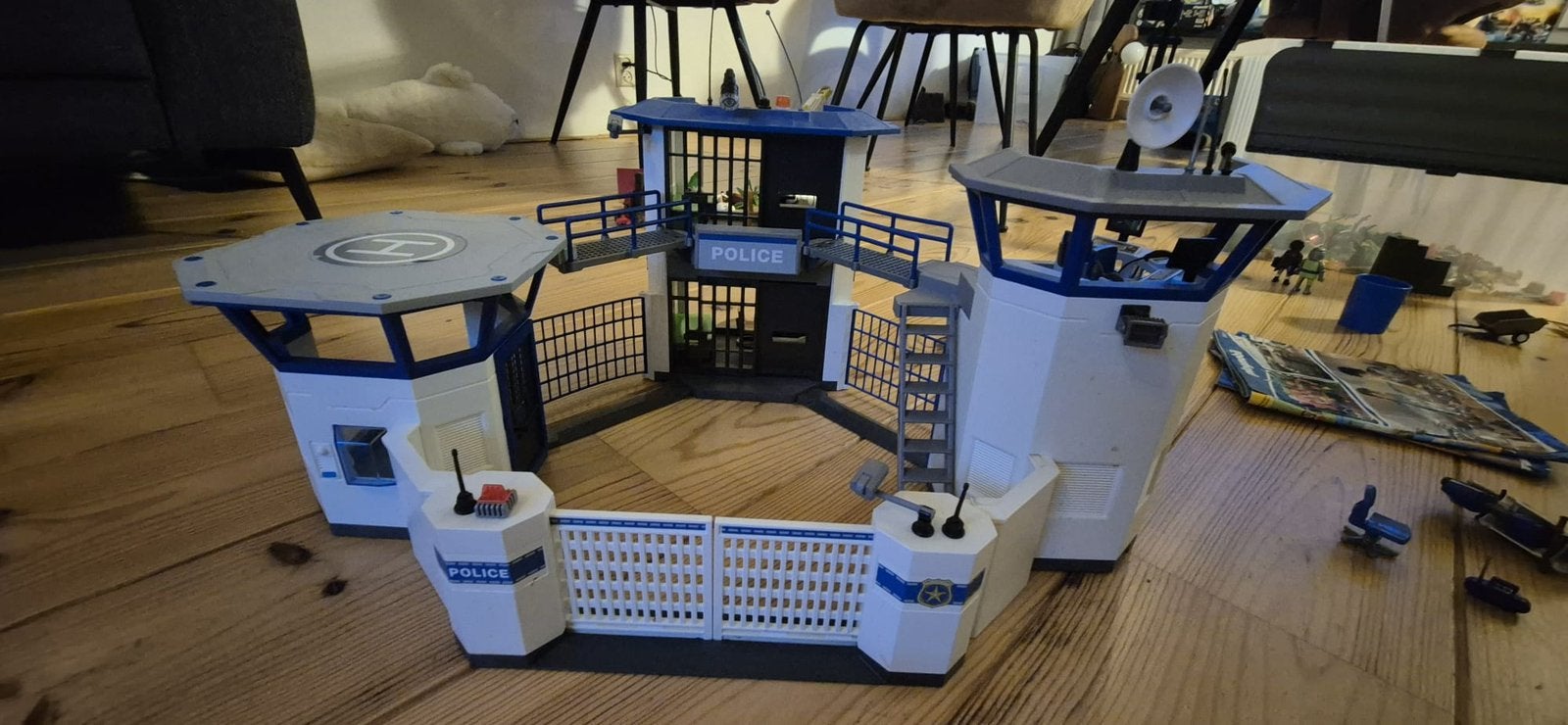 Playmobile City Action 6919 politie bureau compleet, Ophalen, Zo goed als nieuw