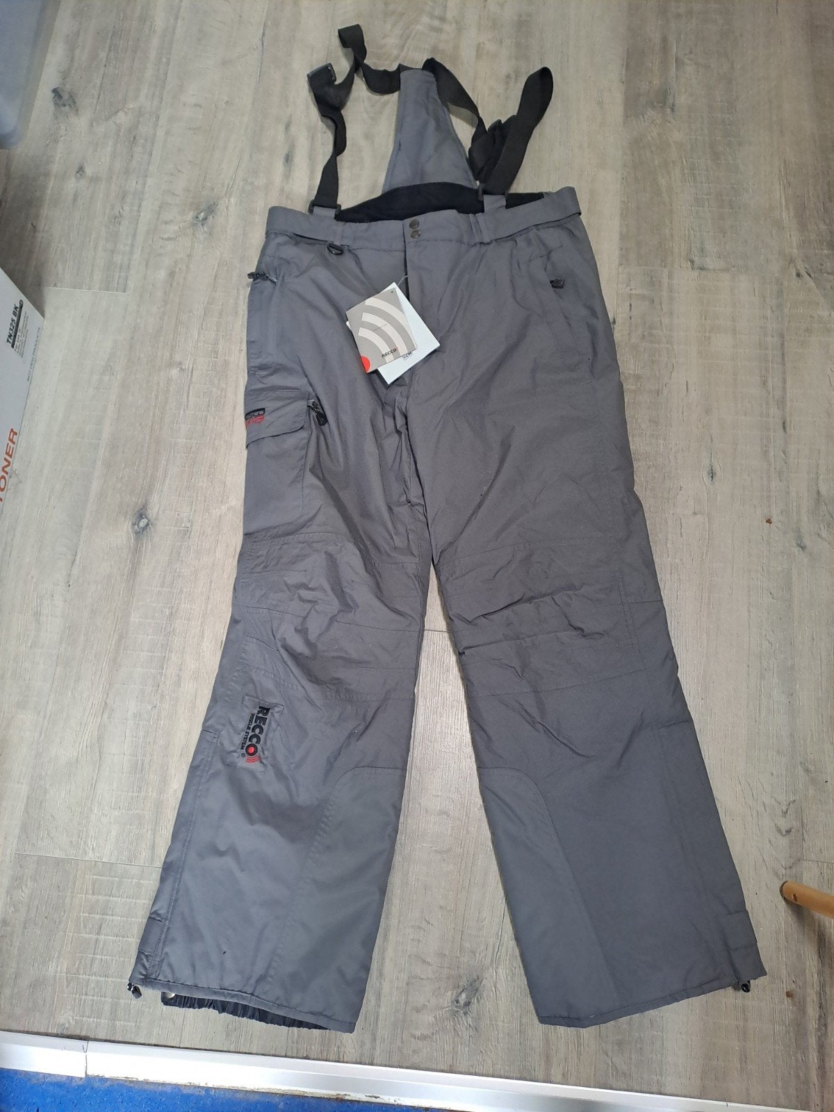 Recco Skibroek - Grijs - Maat XL, Kleding | Dames, Wintersportkleding, Ophalen of Verzenden, Nieuw, Maat 46/48 (XL) of groter