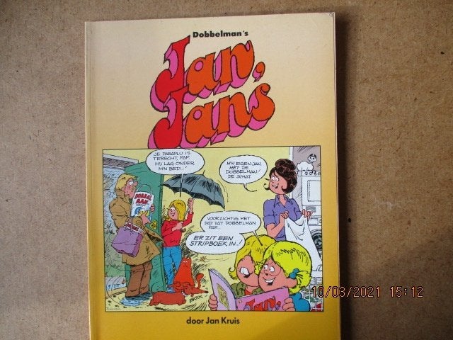 adv0345 jan jans dobbelman, Eén stripboek, Ophalen, Gelezen