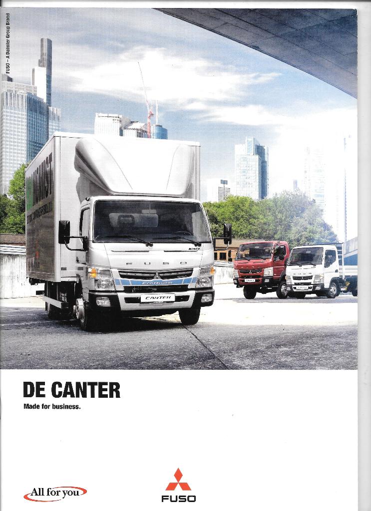 FUSO CANTER & CANTER 4X4,  2014, Ophalen of Verzenden, Zo goed als nieuw, Overige merken