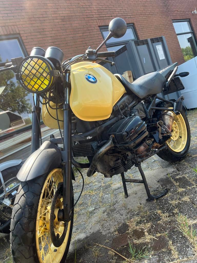 Unieke BMW R1100GS Scrambler - Gele Custom Build, Motoren, Motoren | BMW, 2 cilinders, Motorrijbewijs A, Particulier, Overig