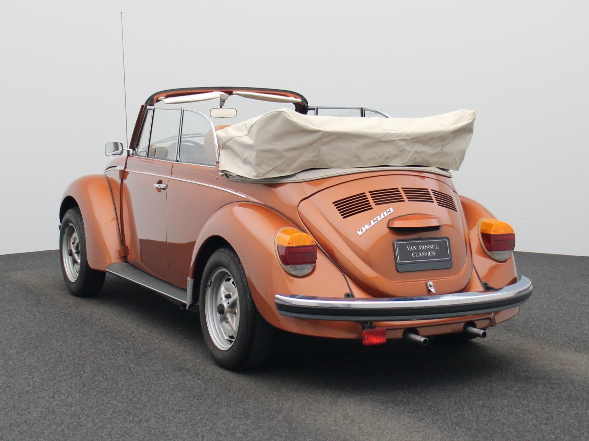 Volkswagen Kever 1303 LS Cabriolet, Auto's, 12 maanden, Stof, Gebruikt, Beetle (Kever)