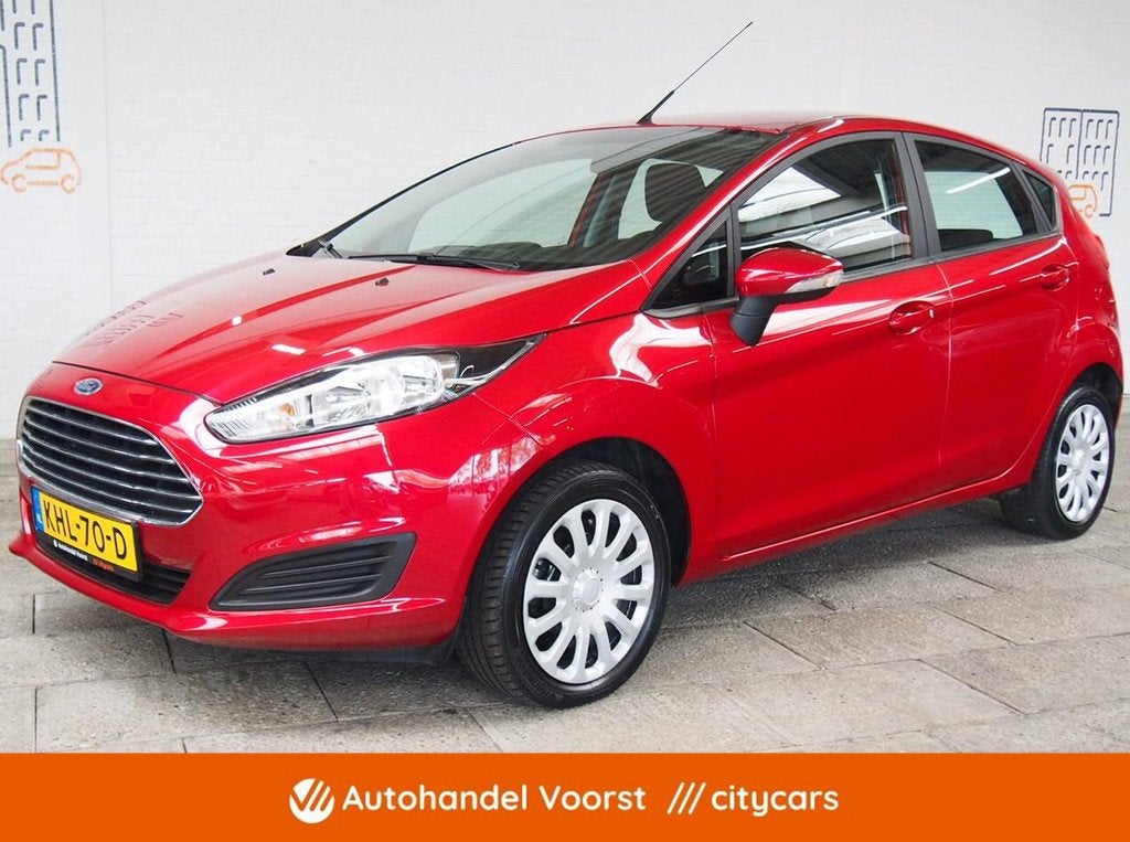 Ford Fiesta 1.25 82PK 4Cilinder (APK:Nieuw) Incl.Garantie, Voorwielaandrijving, Euro 5, Stof, Met garantie (alle)