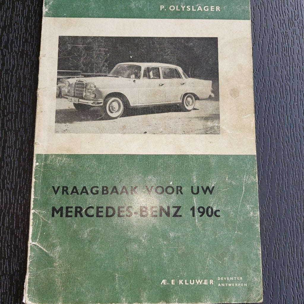 Vraagbaak Mercedes -Benz 190 Dc, Ophalen of Verzenden