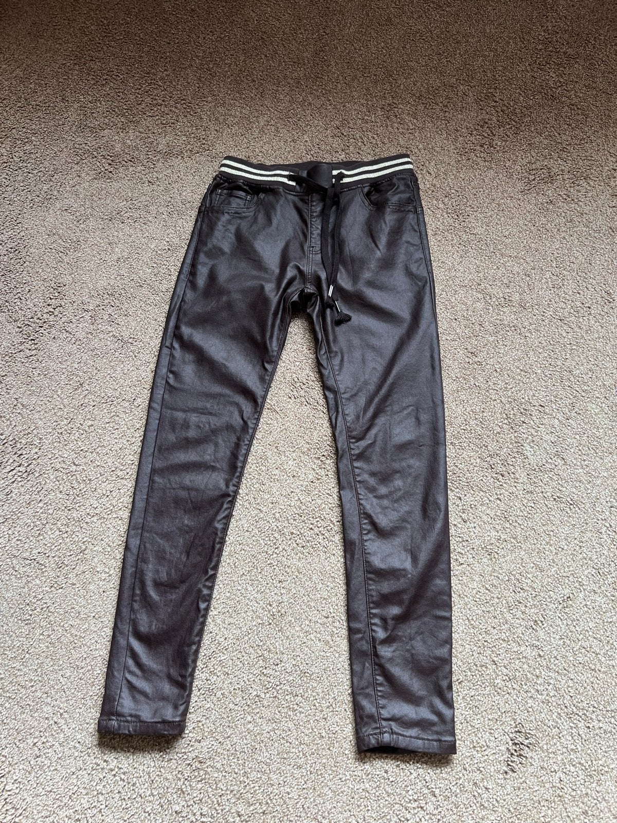Zac&Zoe Skinny Jeans Burgundy met Flanel Maat S, Ophalen of Verzenden, Zo goed als nieuw, Overige kleuren, W28 - W29 (confectie 36)