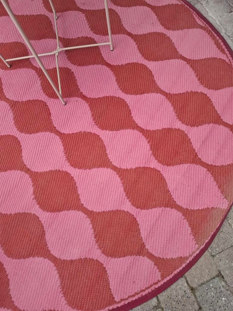 Rond kleed Xenos roze/rood, Ophalen