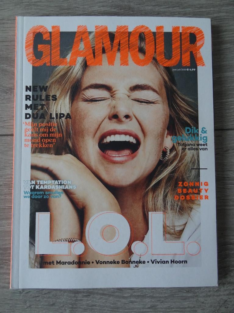 Glamour Juni/Juli 2019 >Snelle Verzending!<, Boeken, Tijdschriften en Kranten, Ophalen of Verzenden, Gelezen, Glossy
