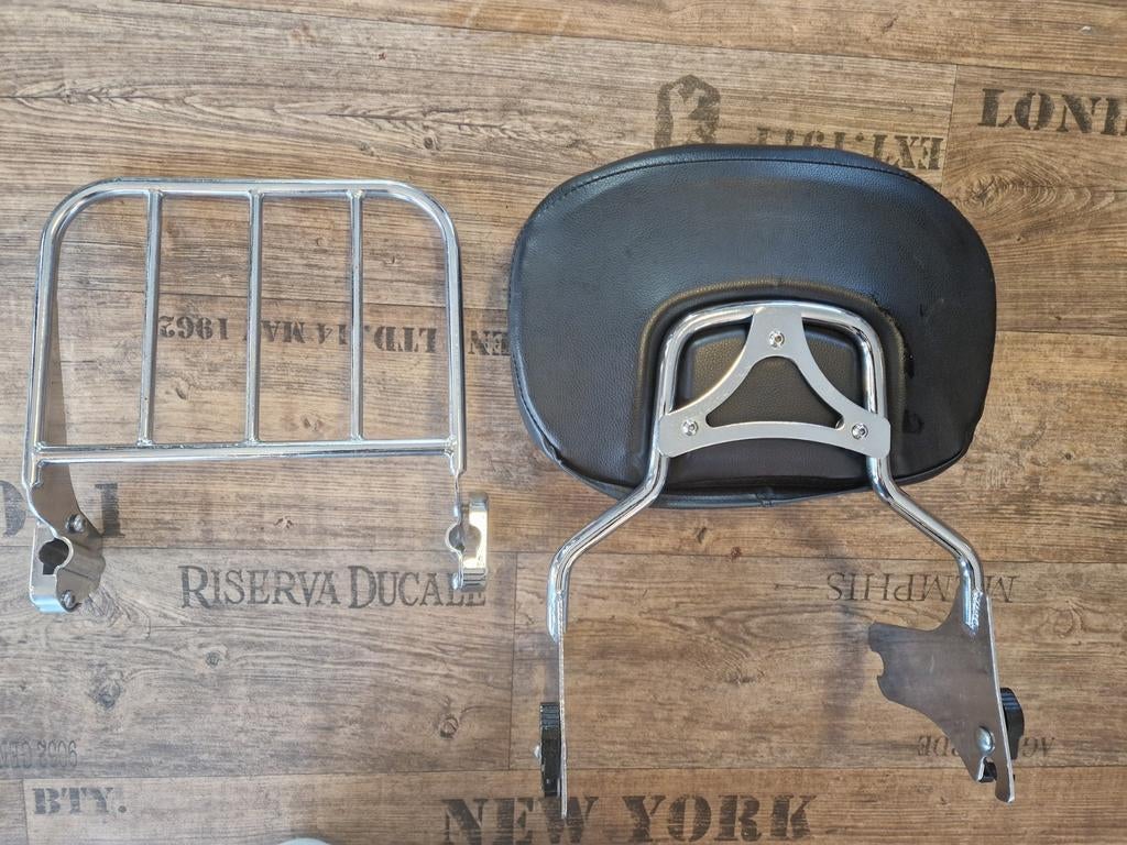 Sissybar Harley Roadking bagagerek road king touring, Motoren, Ophalen of Verzenden, Gebruikt