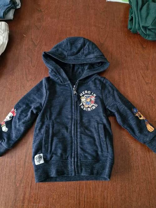 Donkerblauw paw patrol vest Maat 92 h, C&A, C&A, Trui of Vest, Onbekend