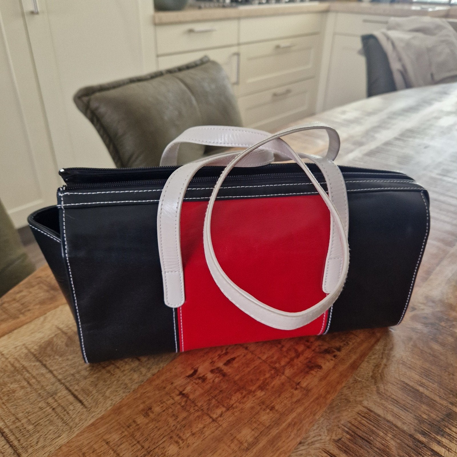 TE KOOP MOOIE LEDEREN DAMES TAS PETER KAISER, Ophalen of Verzenden, Zo goed als nieuw