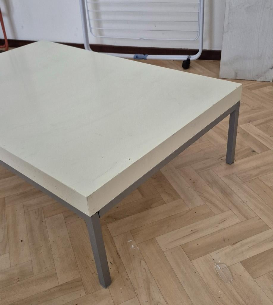 Lage salontafel ikea, wit, Ophalen, 100 tot 150 cm, 50 tot 100 cm, Minder dan 50 cm