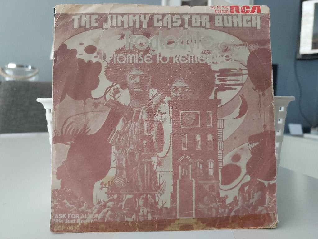 7" Single Jimmy Castor Bunch - Troglodyte / I Promise To Rem, Ophalen of Verzenden, Gebruikt, Pop