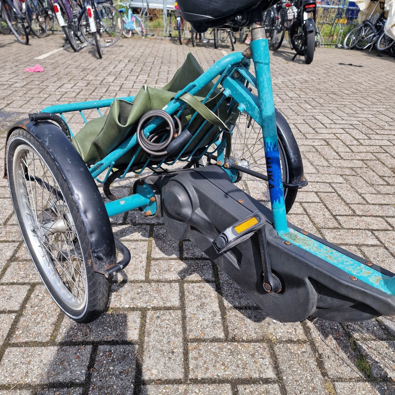 Driewieler fiets in goede staat, Ophalen, Gebruikt, Schijfrem