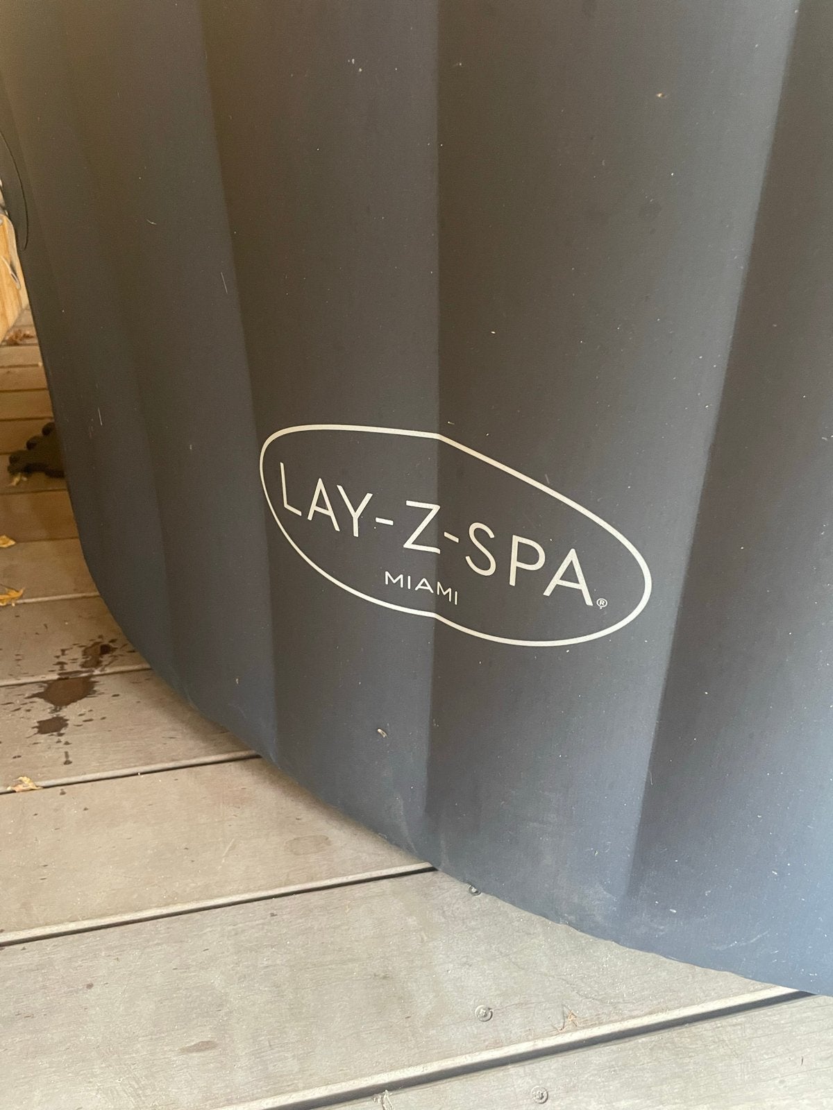 Lay-Z-Spa Miami opblaasbare jacuzzi - Zo goed als nieuw, 200 tot 300 cm, Opblaaszwembad, 80 tot 120 cm, Rond