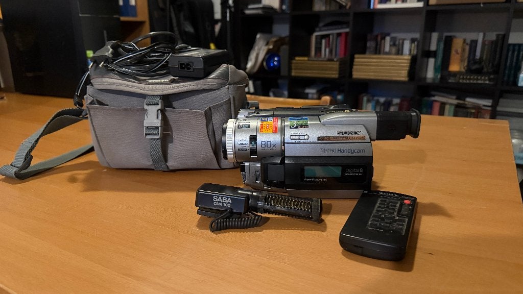Sony Handycam DCR-TRV210E, Gebruikt, 20x of meer, Overige soorten, Ophalen of Verzenden
