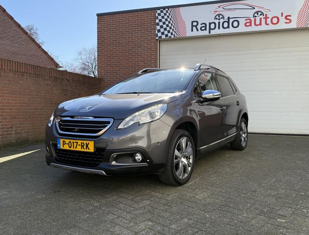 Peugeot 2008 1.2  FELINE 2016 Panodak LEDER stoel verwarming, Gebruikt, Euro 6, 1270 kg, 49 €/maand