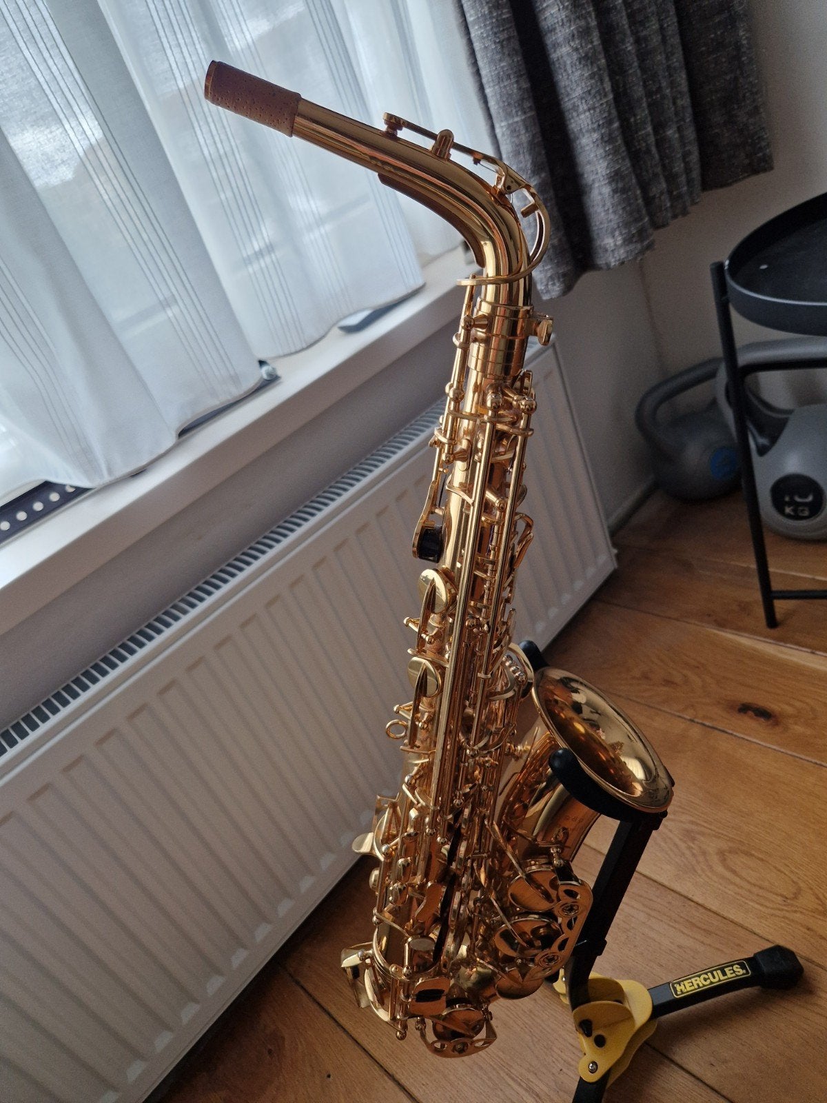 Alt Saxofoon met Koffer, Ophalen of Verzenden, Gebruikt, Alt, Met koffer