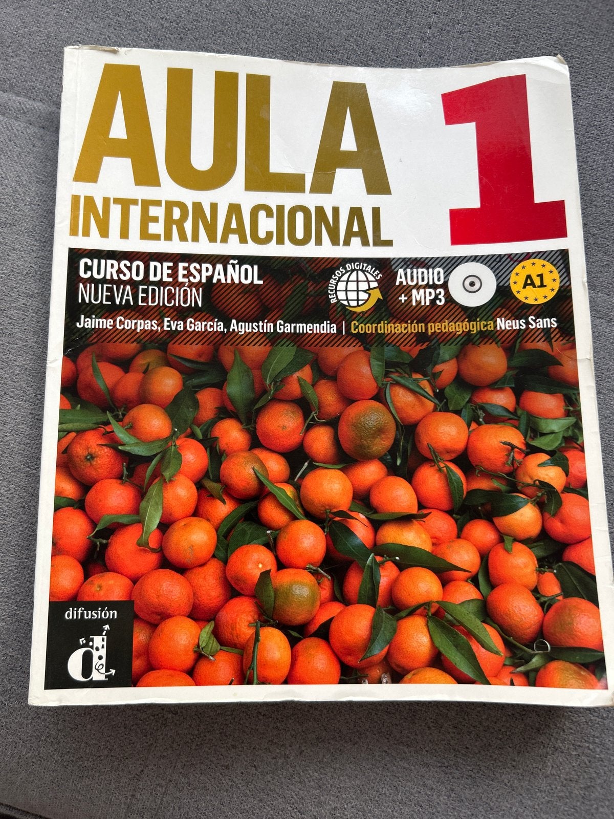 AULA Internacional 1 - Spaans leerboek A1 met CD, Ophalen of Verzenden, Gelezen, Non-fictie