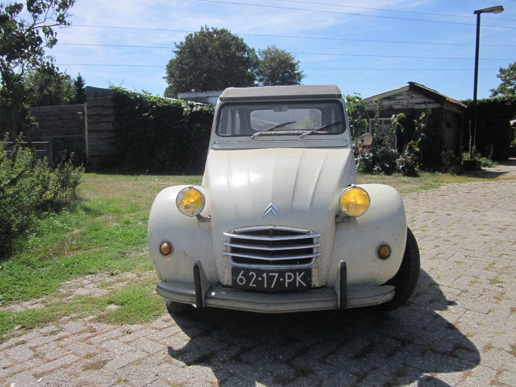 Citroën 2CV 0.4 1971 Beige, 435 cc, Beige, Origineel Nederlands, Handgeschakeld