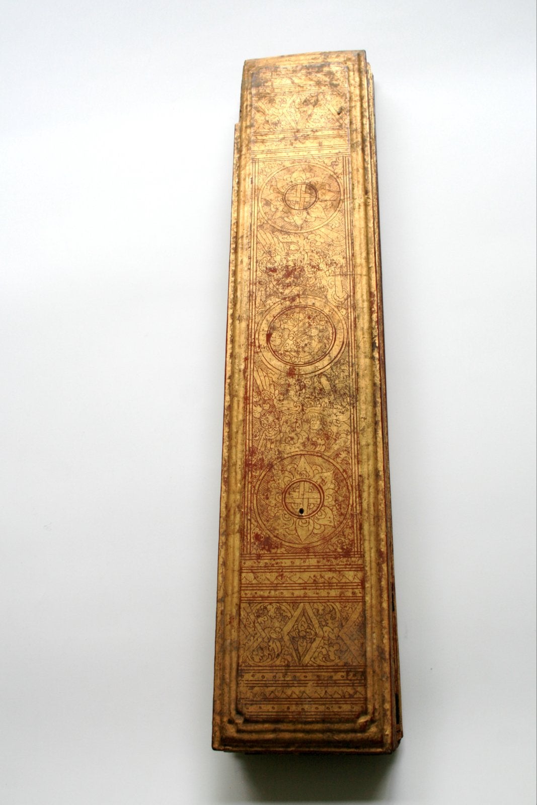 Compleet Antiek Birmaans Kammavaca Manuscript, 19e Eeuw, Ophalen of Verzenden