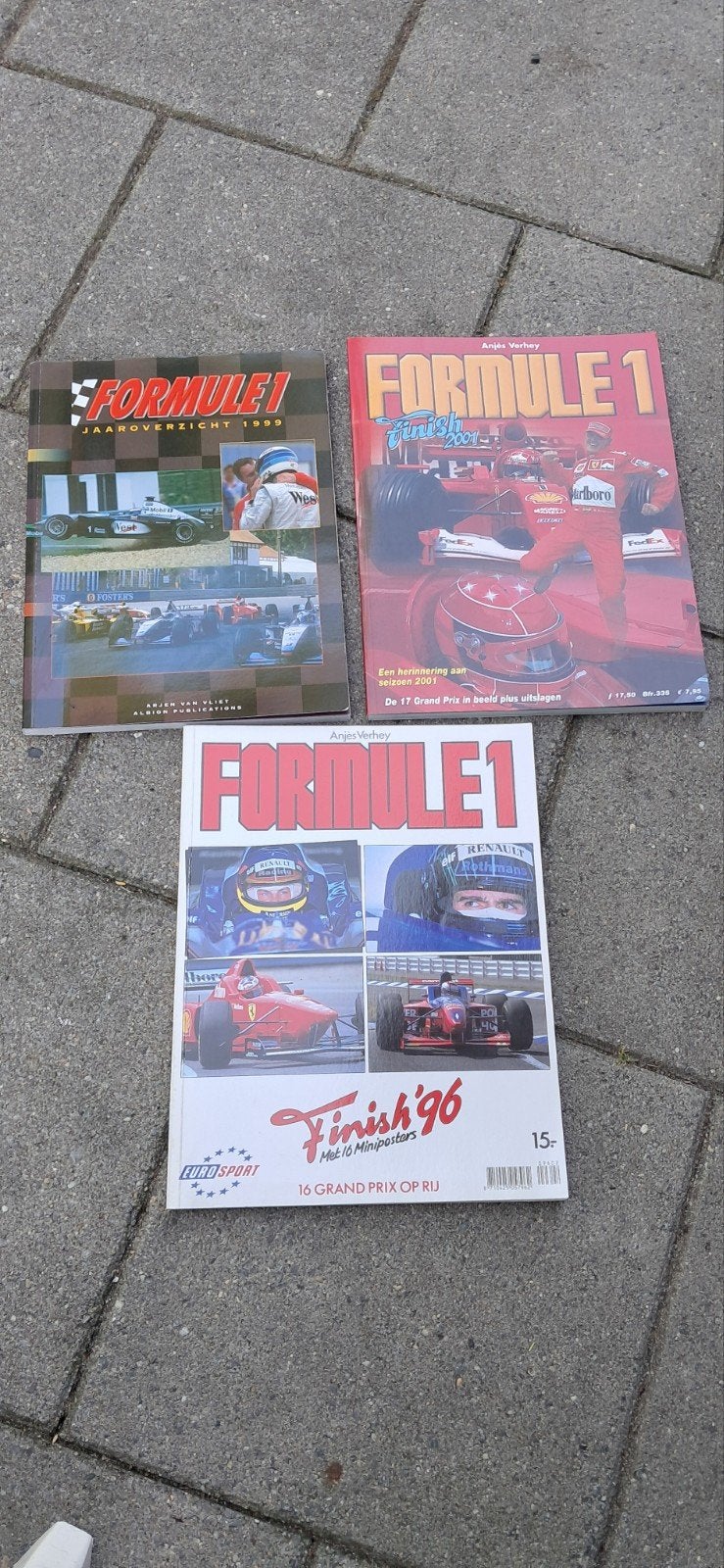 3x Formule 1:, Ophalen of Verzenden, Zo goed als nieuw, Algemeen