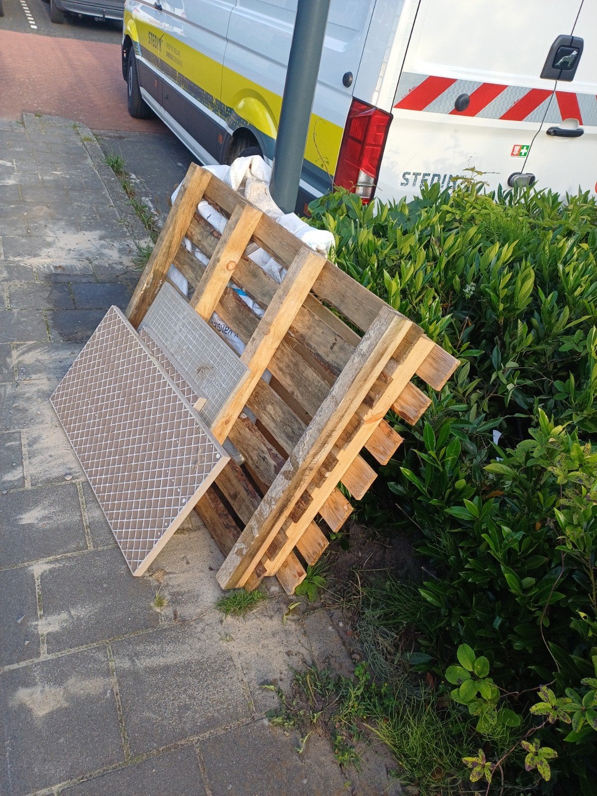Houten pallets, Ophalen of Verzenden, Overige houtsoorten, Minder dan 200 cm, Pallet