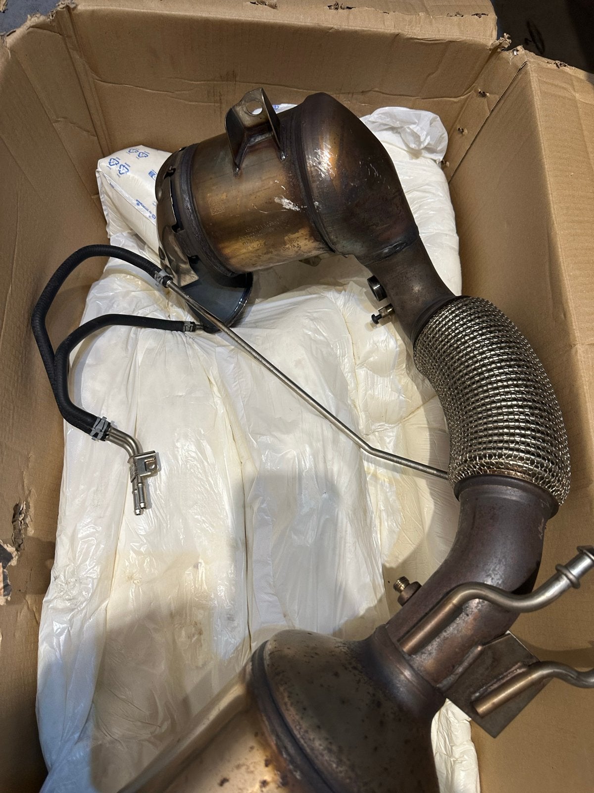 Volkswagen Golf GTI downpipe + katalysator, Ophalen, Gebruikt, Volkswagen