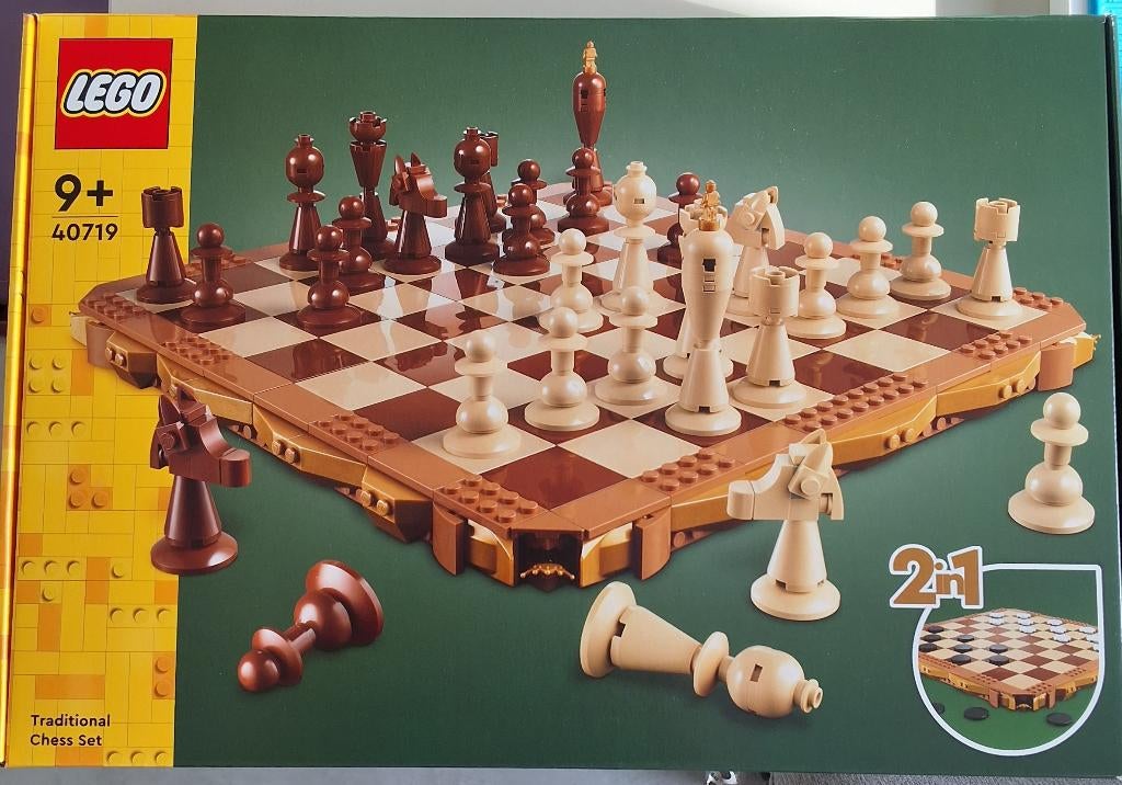 Lego 40719 SCHAAKSPEL ORIGINEEL, NIEUW, Kinderen en Baby's, Speelgoed | Duplo en Lego, Ophalen, Overige thema's, Lego, Compleet