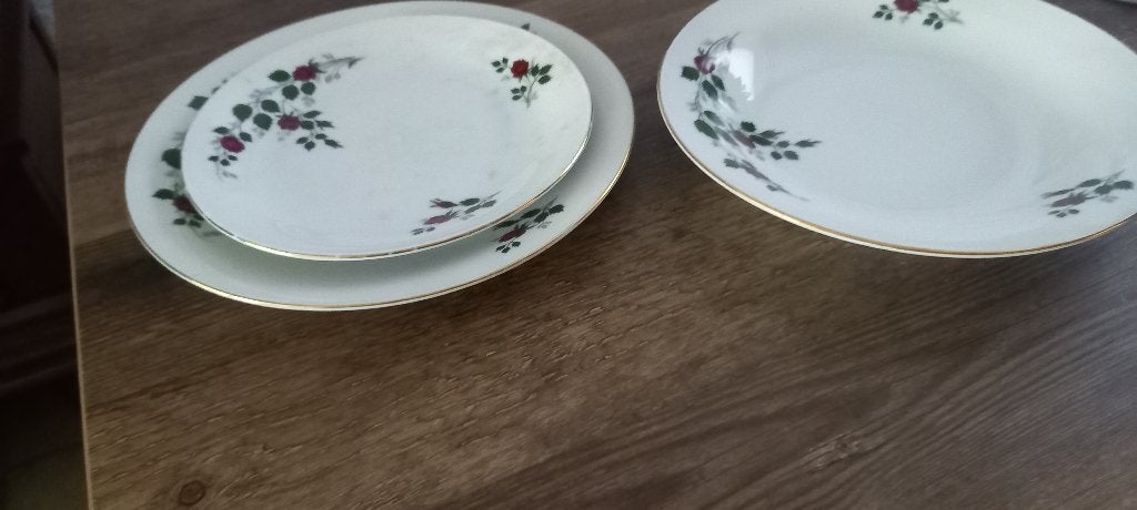 Vintage servies, Ophalen