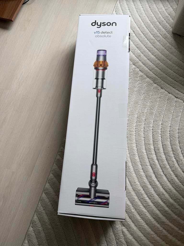 Nieuwe Dyson V15 Detect Absolute Stofzuiger (Ongeopend), Witgoed en Apparatuur, Stofzuigers, Ophalen of Verzenden, Dyson, Reservoir