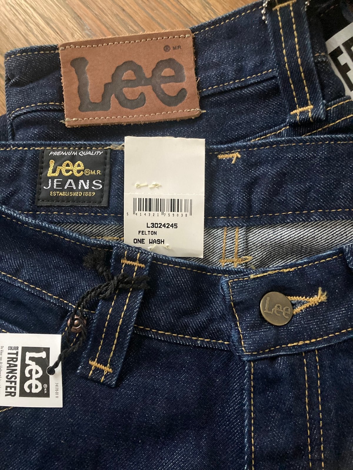 Lee jeans flared legs, Ophalen of Verzenden, Zo goed als nieuw, Blauw