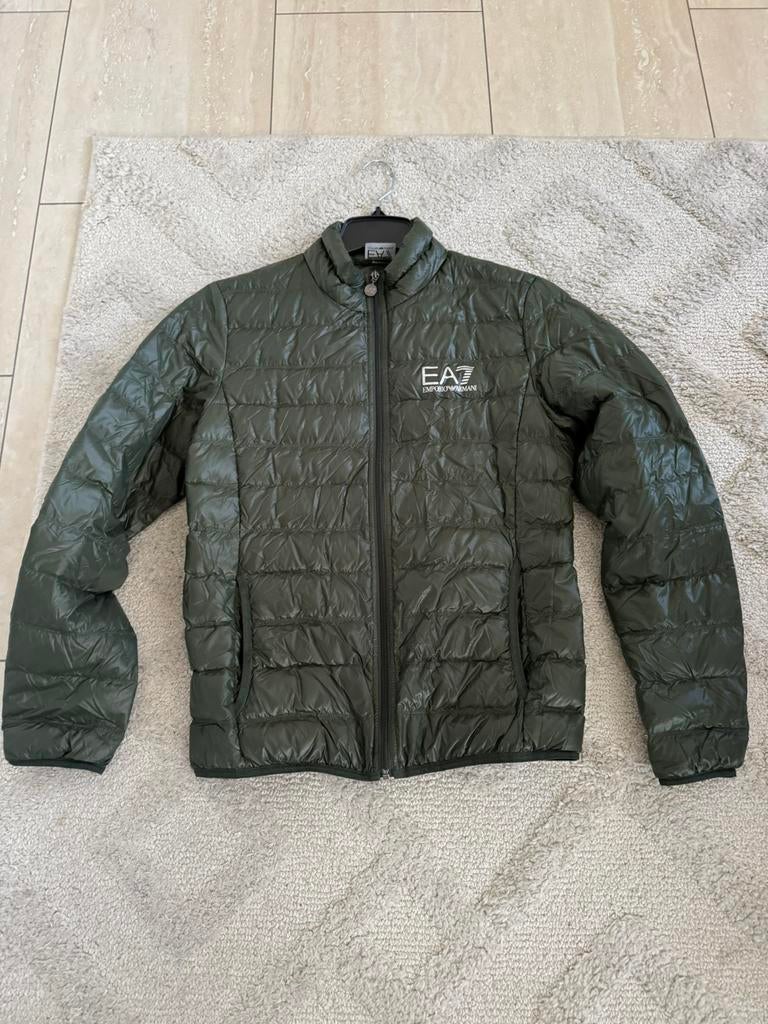 Armani jas, Kleding | Heren, Ophalen, Zo goed als nieuw, Maat 46 (S) of kleiner, Groen