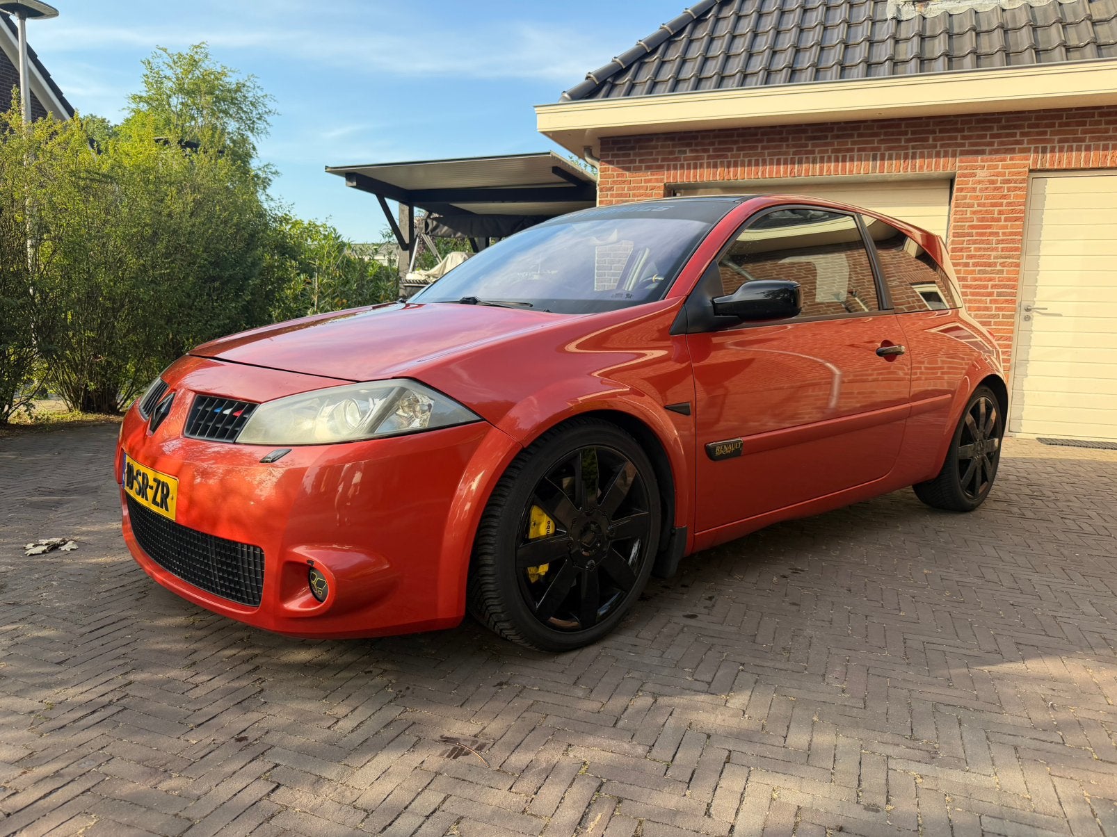 Renault Mégane 2.0 16V Turbo Rsport E4 2006, Auto's, Renault, Voorwielaandrijving, Zwart, Overige kleuren, Handgeschakeld