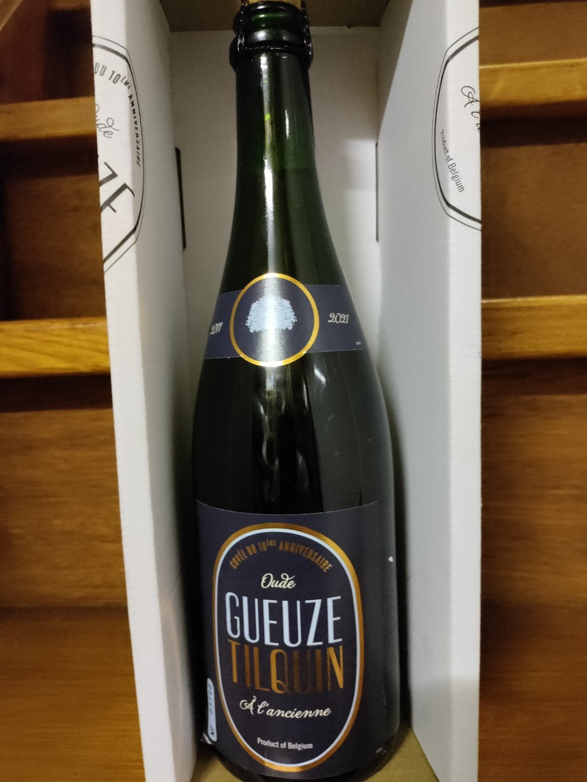 Oude Gueuze Tilquin à l'Ancienne Cuvee 10e Anniversaire, Ophalen of Verzenden, Nieuw, Flesje(s), Overige merken