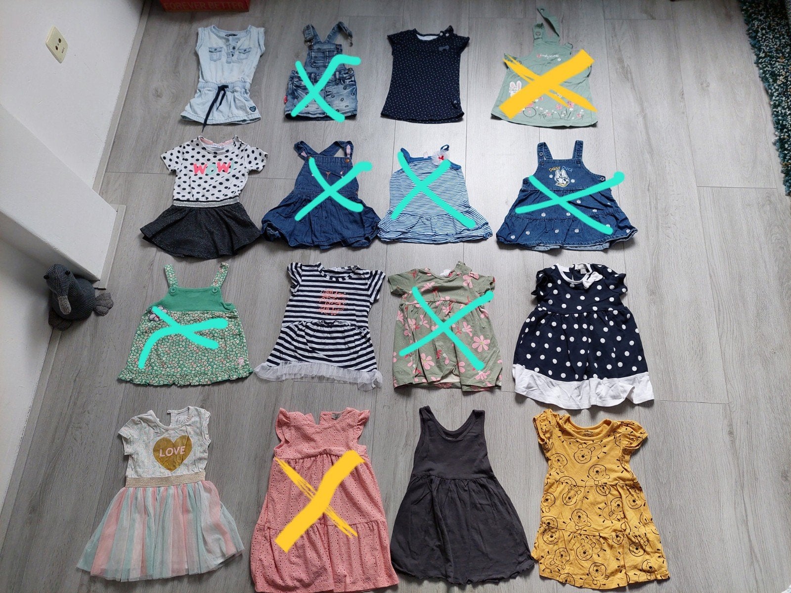 Jurken korte mouwen maat 80 meisje jurkjes zomer, Kinderen en Baby's, Babykleding | Maat 80, Ophalen of Verzenden, Zo goed als nieuw