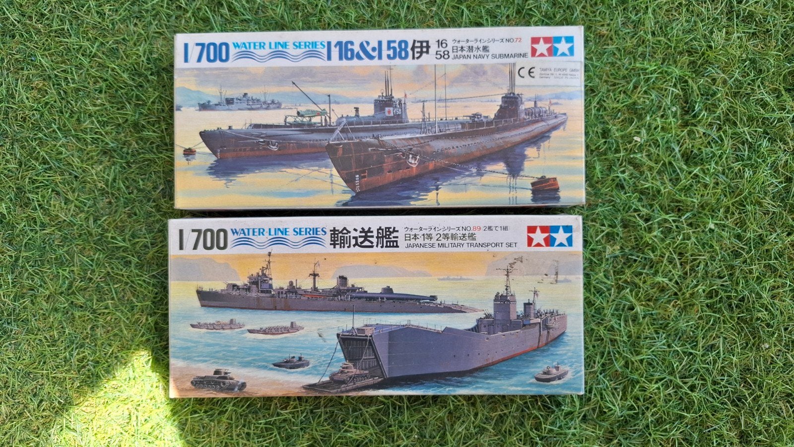 Tamiya Waterline 1:700 Japanse Duikboot I-16 & I-58, Hobby en Vrije tijd, Modelbouw | Boten en Schepen, Ophalen of Verzenden, Zo goed als nieuw