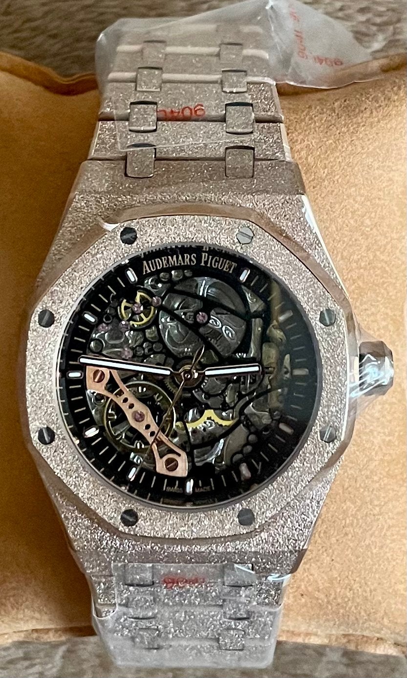 Audemars Piguet Royal Oak Automaat Skeleton, Sieraden, Tassen en Uiterlijk, Horloges | Heren, Overige merken, Staal, Staal, Polshorloge