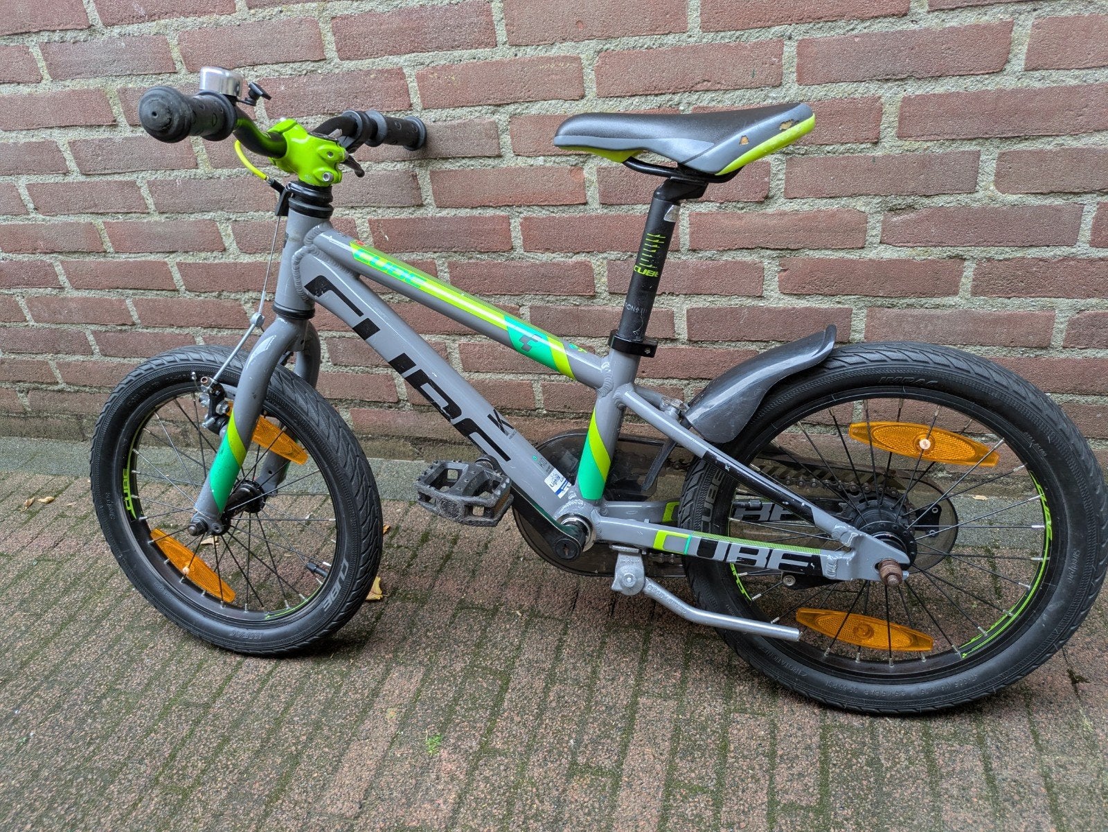 Sportieve kinderfiets Cube Kid 160 met 16" wielen, Fietsen en Brommers, Ophalen, Terugtraprem, Cube, 16 tot 20 inch