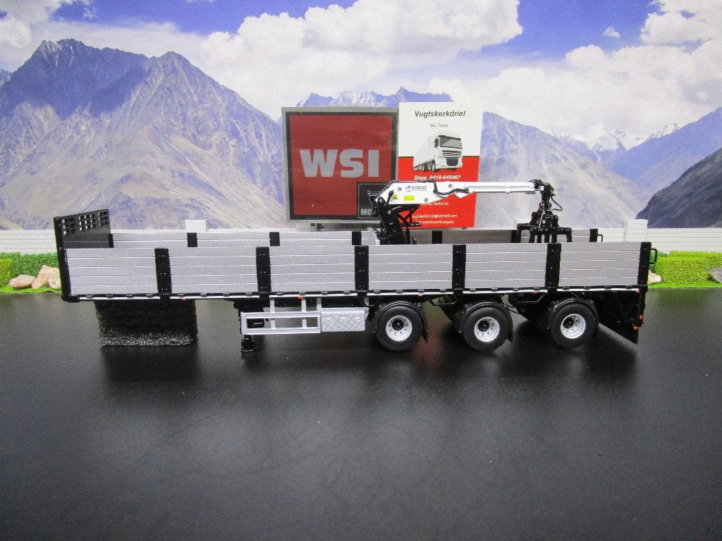 wsi premium line 04-2087 steen oplegger 3as, Hobby en Vrije tijd, Modelauto's | 1:50, Ophalen, Nieuw, Bus of Vrachtwagen, Wsi
