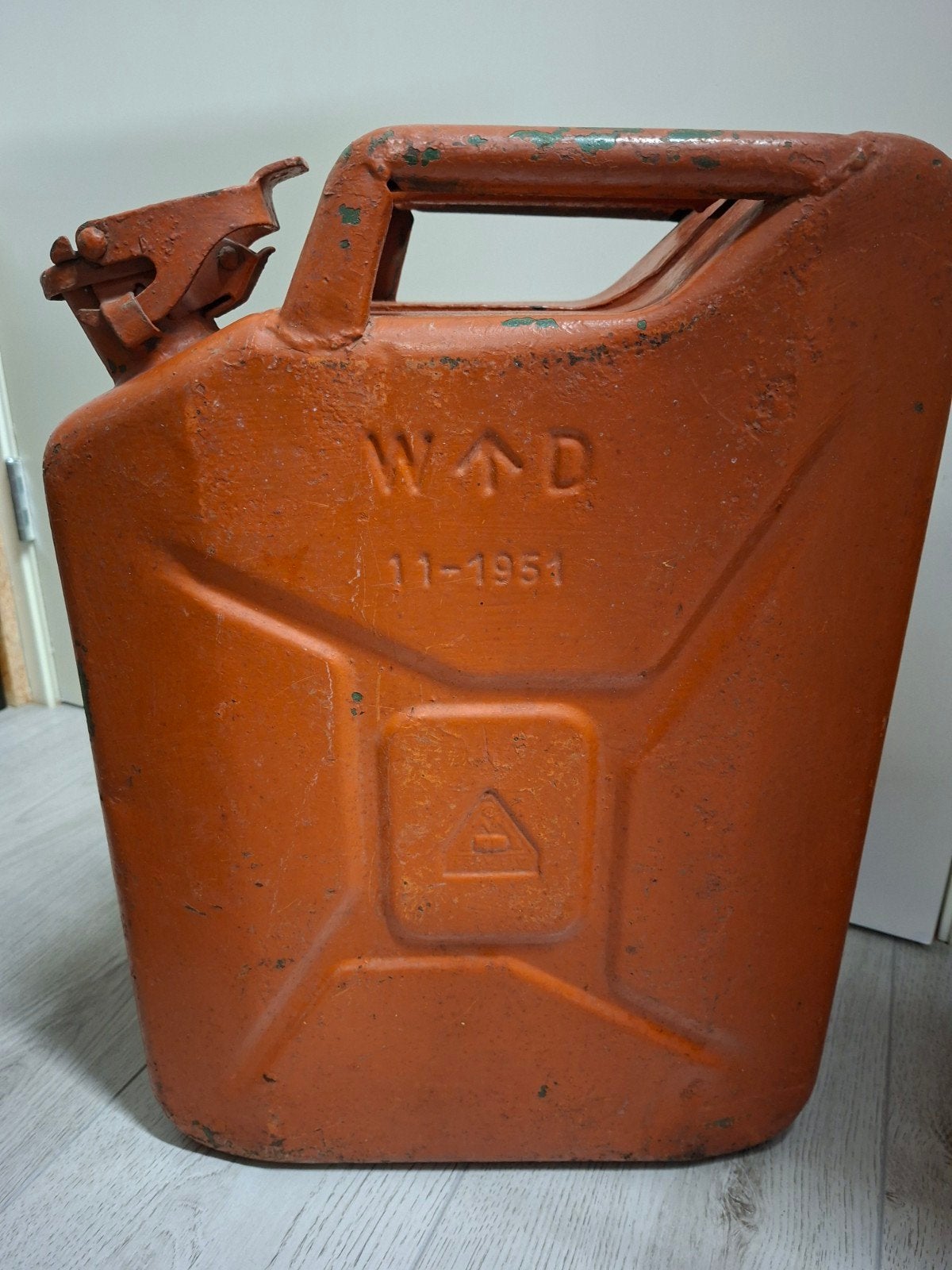 Britse WW2 jerrycan WD, Verzamelen, Ophalen of Verzenden, Landmacht, Engeland, Overige typen