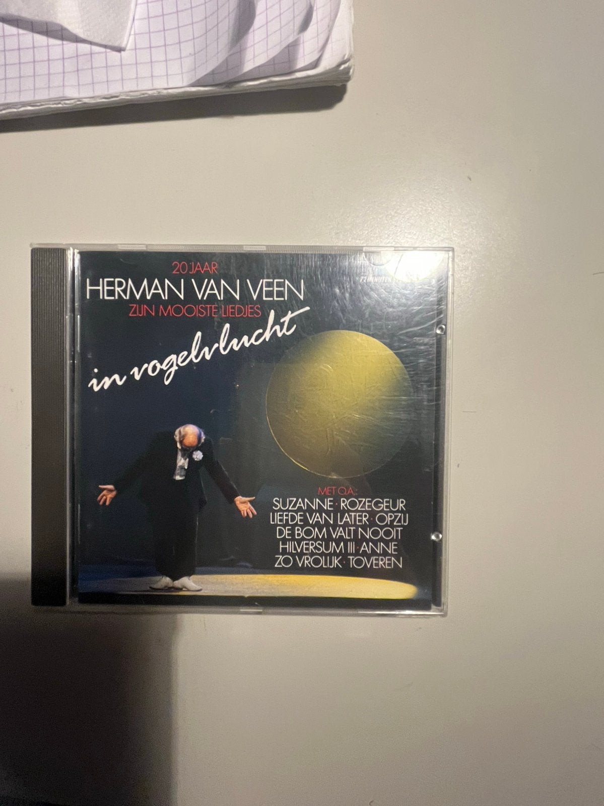 Herman van Veen - In Vogelvlucht (20 Jaar Zijn Mooiste Liedj, Ophalen of Verzenden, Gebruikt, Pop, Verzamelalbum