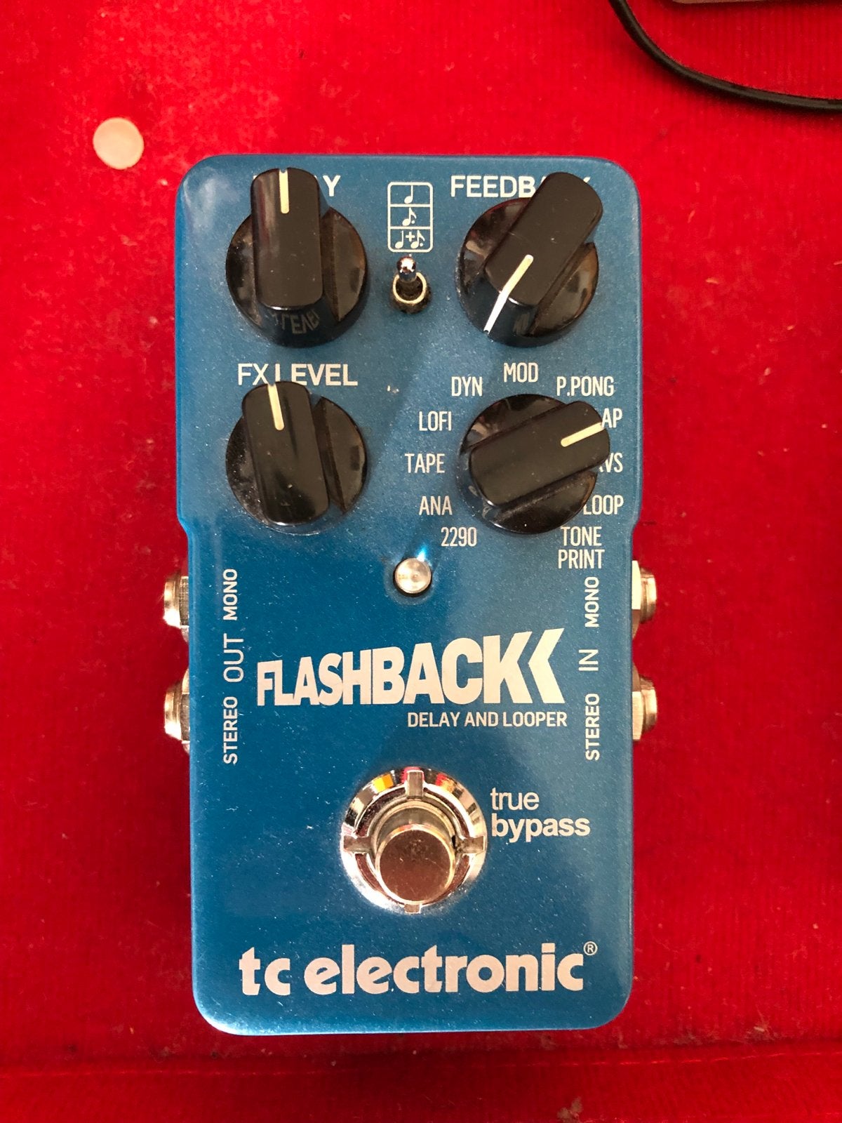 TC Electronic Flashback Delay & Looper Pedaal, Ophalen of Verzenden, Gebruikt, Delay of Echo