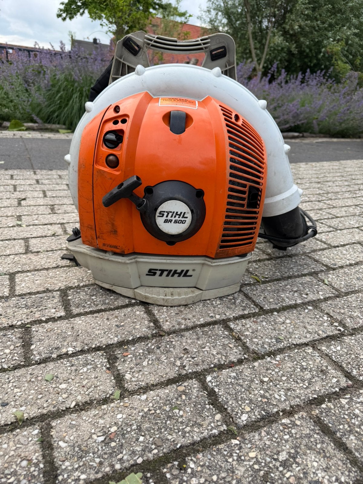 Br 500 stihl bladblazer, Tuin en Terras, Ophalen of Verzenden, Zo goed als nieuw, Benzine