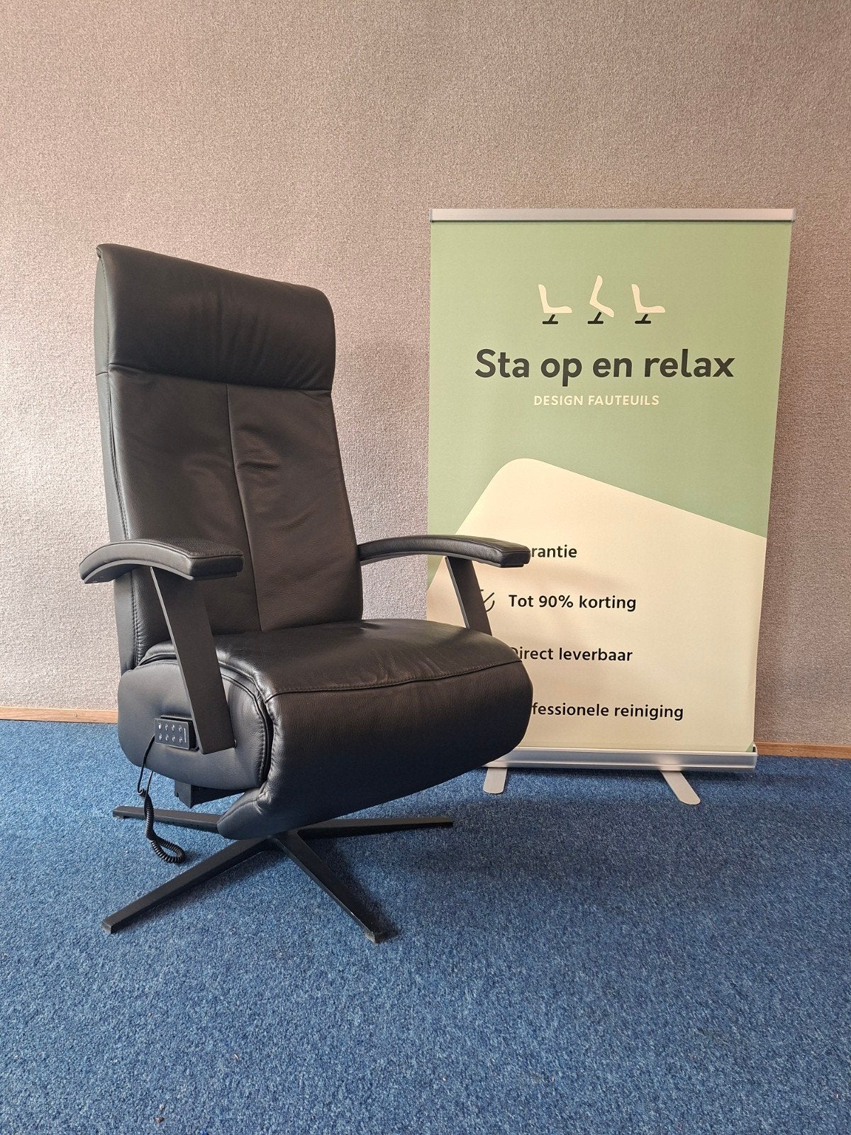 Sta op relax fauteuil Prominent S-100 Zo goed als nieuw!
