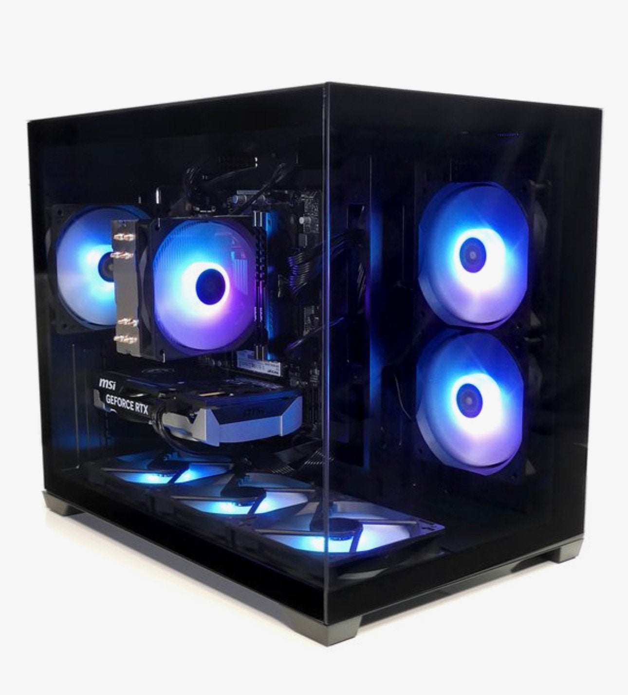 Gaming pc, Spelcomputers en Games, Ophalen, Zo goed als nieuw