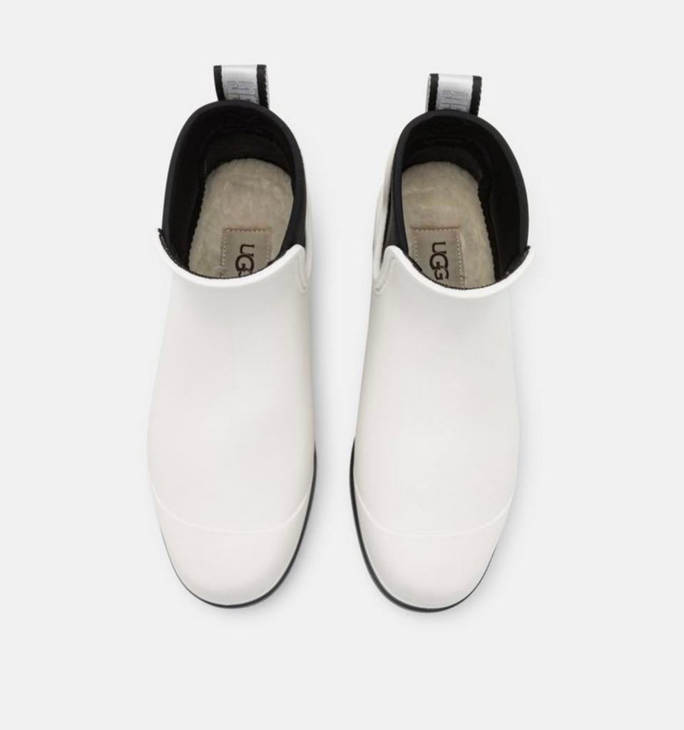 Nieuwe UGG Droplet regenlaarzen wit, Wit, Nieuw, Ophalen of Verzenden, Regenlaarzen