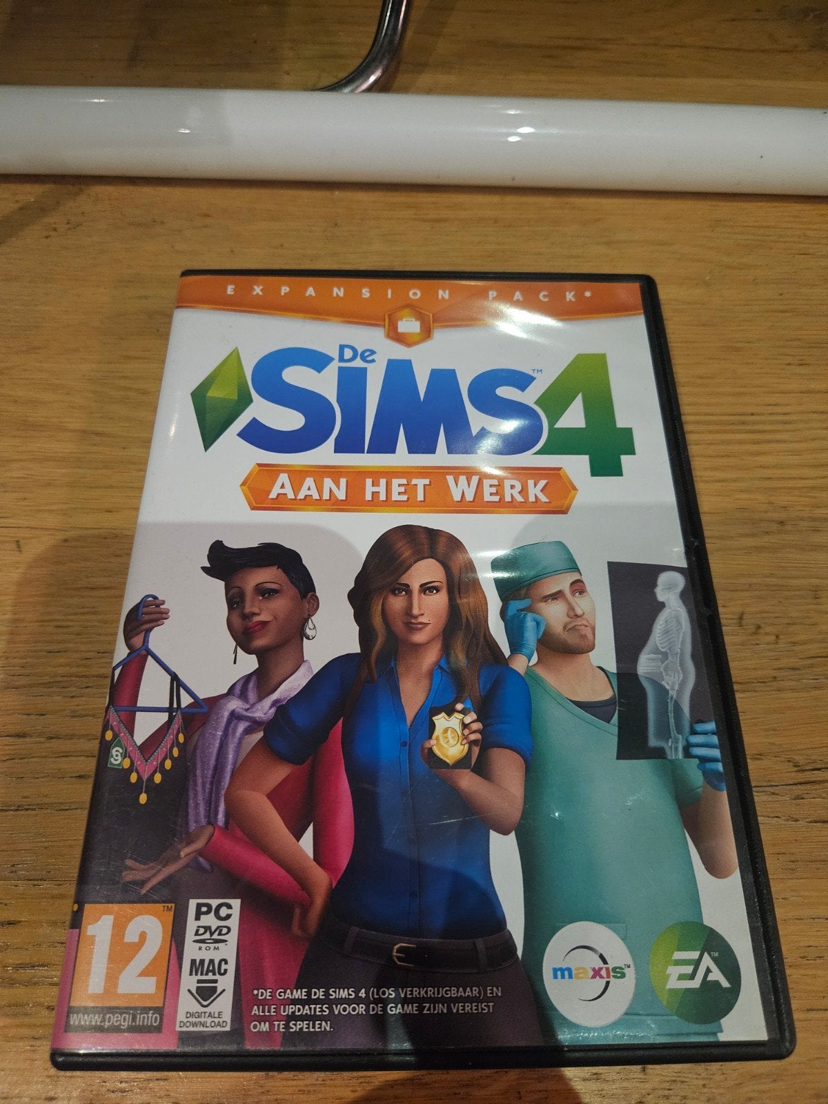 De Sims 4 Aan het Werk - PC/Mac (Expansion Pack), 1 speler, Ophalen of Verzenden, Zo goed als nieuw, Vanaf 12 jaar