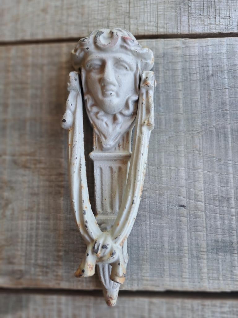 Antieke deurklopper,Griekse godin Medusa., Ophalen of Verzenden